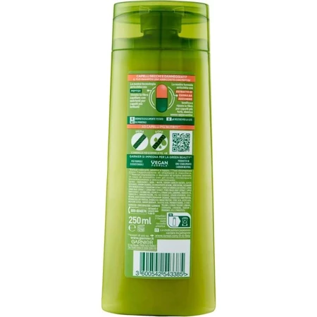 Fructis Dry Hair 2in1 - nourishing shampoo 250 ml
