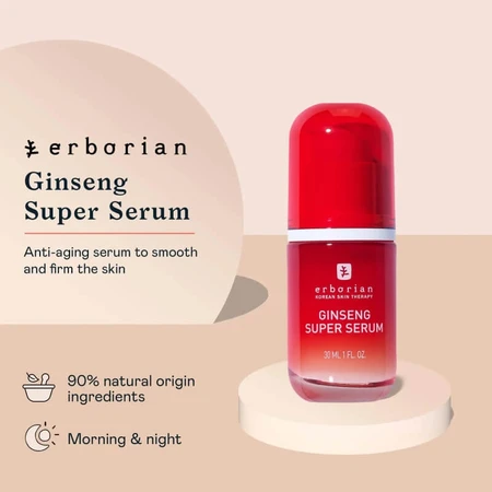 Erborian Ginseng super serum - smoothing and firming facial serum 30 ml