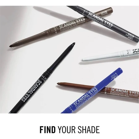 Rimmel scandaleyes exaggerate - waterproof automatic eye pencil no. 006 taupe