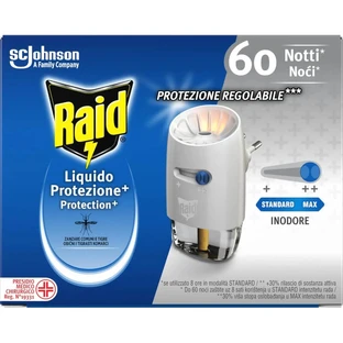 Raid Liquid Protection+ - electric diffuser + 60-day refill