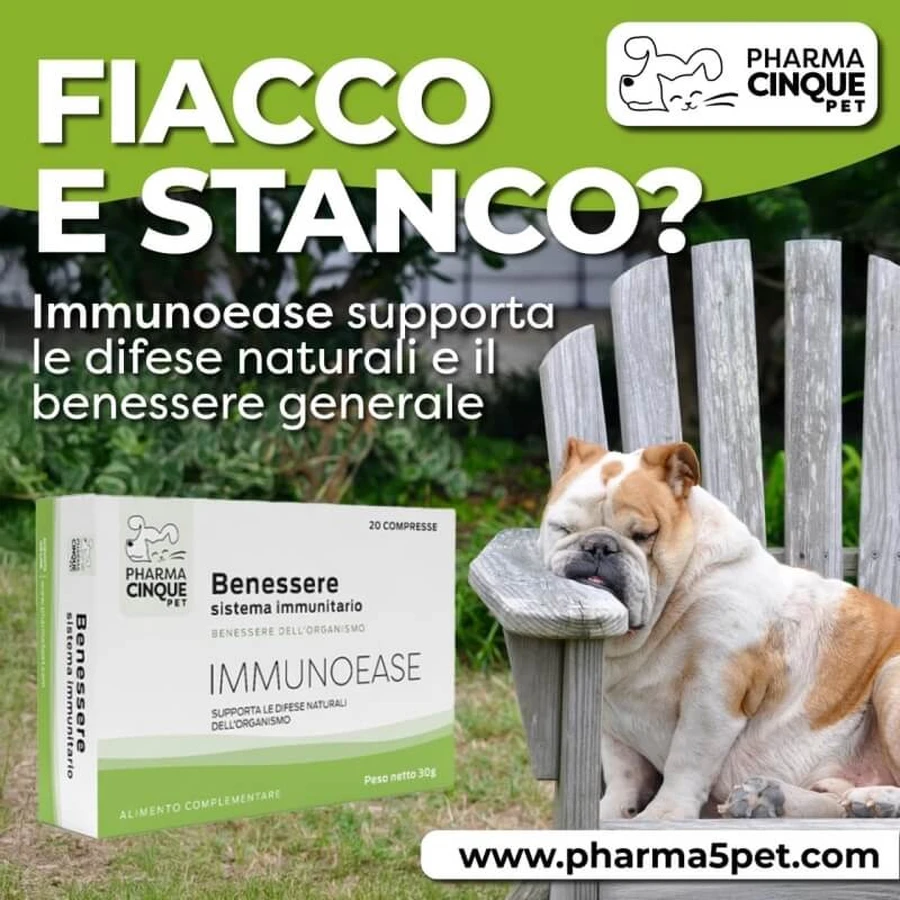 Pharma five pet Immunoease - aanvullend diervoeder met immuunondersteuning 20 cp