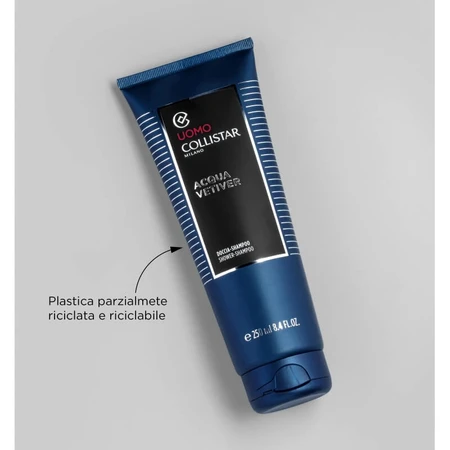Collistar herenlijn aqua vetiver - douche shampoo 250 ml