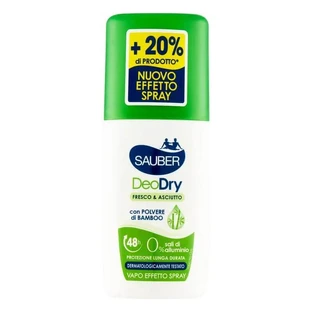 Sauber deodry fresh &amp; dry 48h - desodorante vapor efecto spray 90 ml