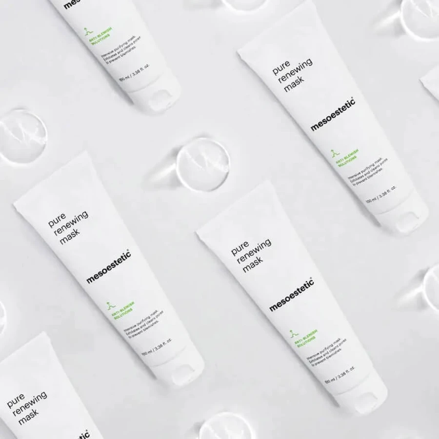 Mesoestetic Pure vernieuwend masker - zuiverend anti-vervuilingsmasker 100 ml