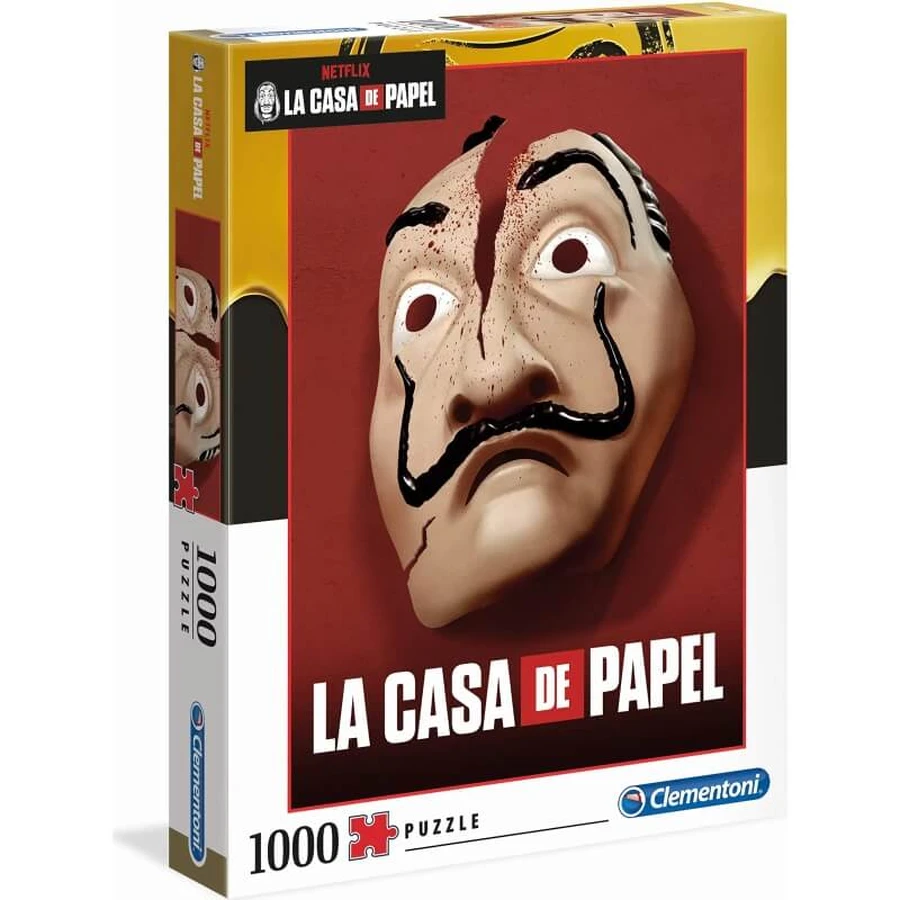 Clementoni The paper house - mask puzzle 1000 pieces