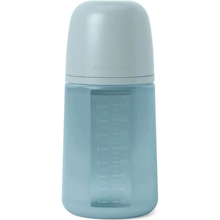 Suavinex selection color essence 3m+ - biberon silicone 240 ml - eau