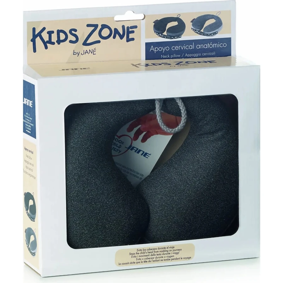 Jane Almohada cervical anatómica para niños - 0-18 m gris