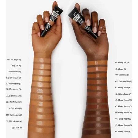 It cosmetics Bye bye under eye full coverage waterproof concealer - corrector antiedad - 33.5 tan natural (n)