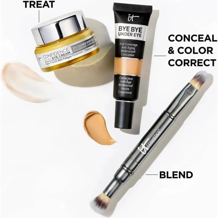 It cosmetics Bye bye under eye full coverage waterproof concealer - corrector antiedad - 33.5 tan natural (n)
