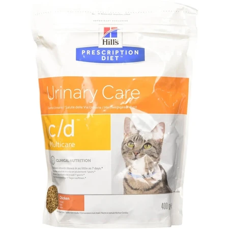 Hill's Prescription diet c/d feline multicare kip - droogvoer voor katten 400 g