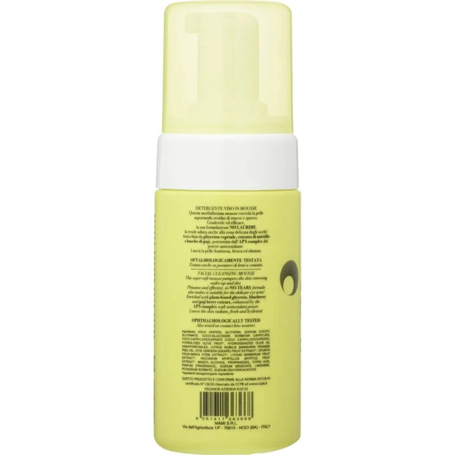 Purobio cosmetics mousse à bulles - nettoyant visage 100 ml