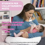 Chicco naturalfeeling - biberon en verre 0m+ 150 ml à débit lent