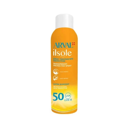 Arval sunscreen 50 spf spray ilsole high protection 200 ml