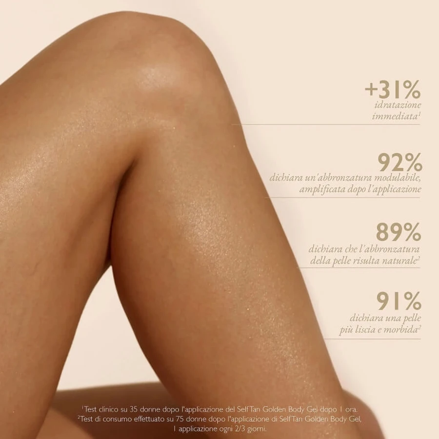 Lancaster self tan golden body gel - zelfbruinende body gel 125 ml
