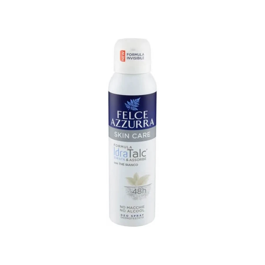 Blue Fern Skin care - idratalc Deodorant mit weißem Tee Spray 150 ml