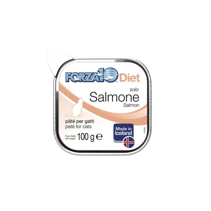 Forza10 Dieet alleen zalm - volledige voeding voor katten 100 gr