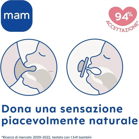 Mam Perfect start 0-2m - sucette en silicone neutre