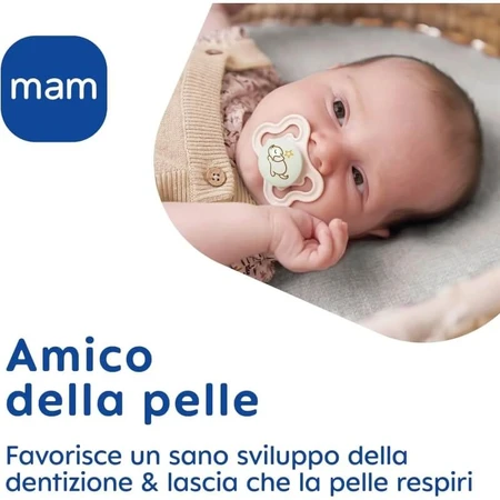 Mam Perfect start 0-2m - sucette en silicone neutre
