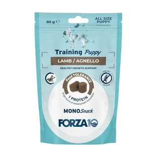 Forza10 Mono snack training lamb - aliment complémentaire pour chiots 80 gr.