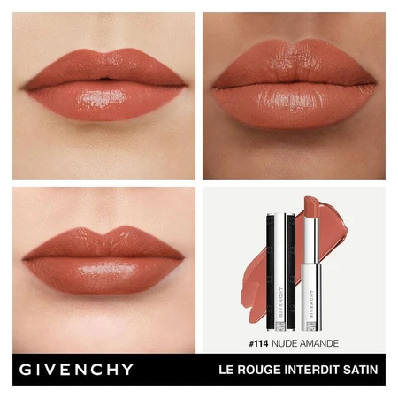 Givenchy Le rouge interdit satin - rouge à lèvres no. 114 nude amande