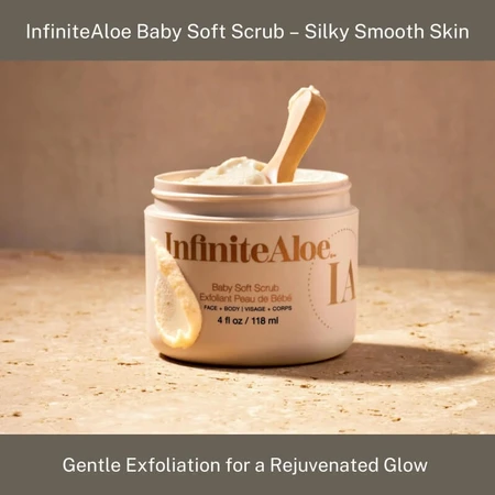 Oneindige aloë Everyday hero - zachte scrub voor kinderen 120 ml