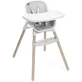 Chicco zest plus - 3-in-1 evolutionären Hochstuhl Details Holz und grau