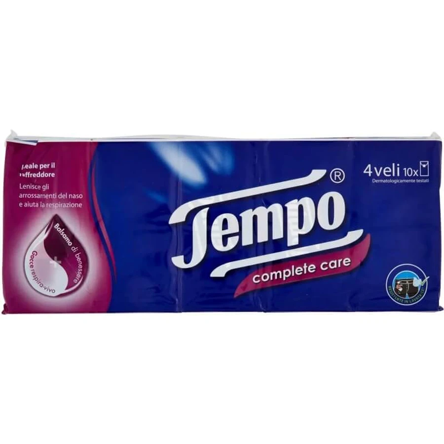 Time Complete care - 10 paquetes de 9 pañuelos