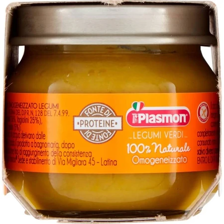 Plasmon homogenisierte grüne Hülsenfrüchte und Gemüse 2x80 g