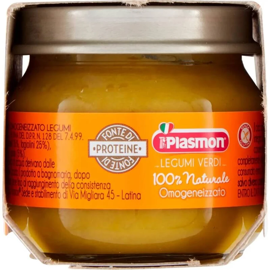 Plasmon homogenisierte grüne Hülsenfrüchte und Gemüse 2x80 g