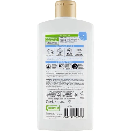 I provenzali argan line - espuma de baño bio 400 ml