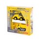 Moni trade Construction site set with crane shovel construction vehicles