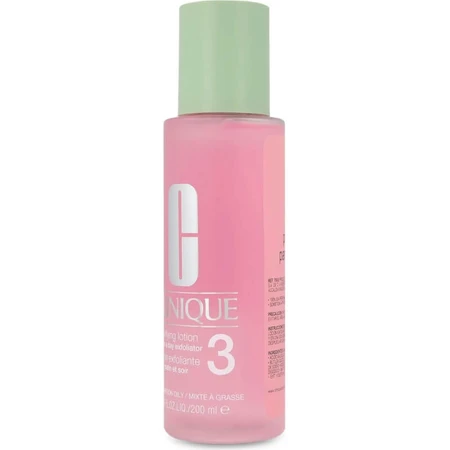 Clinique clarifying lotion 3 - exfoliërende lotion voor de normale tot vette huid 200 ml