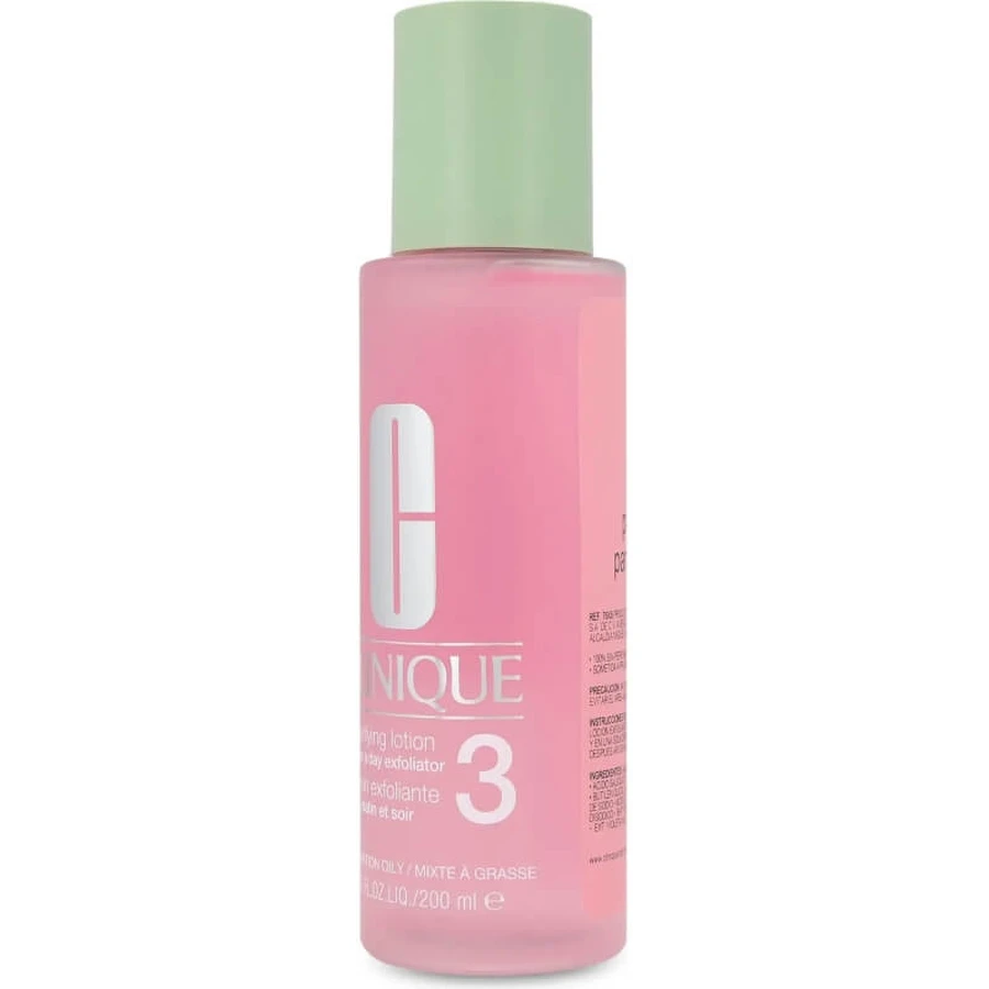 Clinique clarifying lotion 3 - exfoliërende lotion voor de normale tot vette huid 200 ml