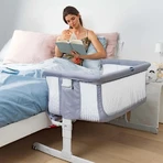 Chicco next2me air - cosleeping cradle Farbe dunkelgrau