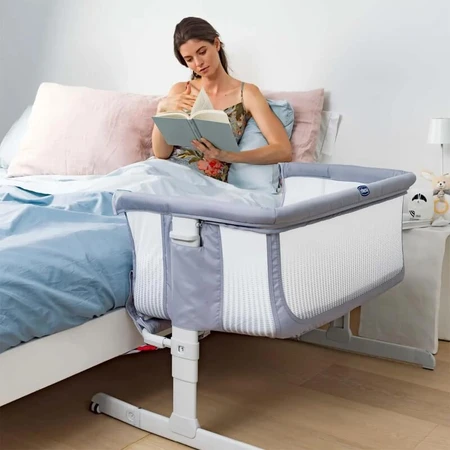 Chicco next2me air - cosleeping cradle Farbe dunkelgrau