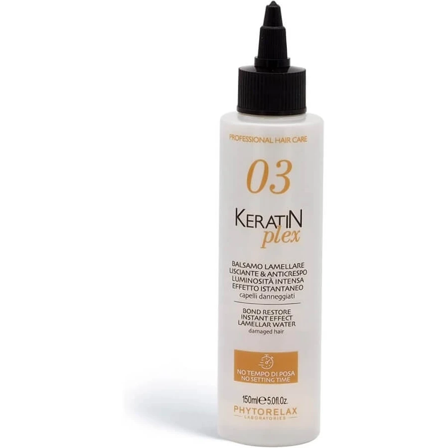 Phytorelax Keratin plex 03 - Laminarer Glättungs- und Anti-Frizz-Balsam 150 ml