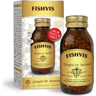 Fishvis 100 softgel - fish oil and flax oil supplement
