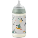 Suavinex paseo por el parque - biberón con tetina de silicona 270 ml verde