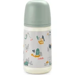 Suavinex paseo por el parque - biberón con tetina de silicona 270 ml verde