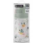 Suavinex paseo por el parque - biberón con tetina de silicona 270 ml verde