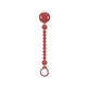 Suavinex color essence - pinza de silicona para chupete - rojo chili