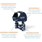 Balto Lux - épaulière stabilisatrice pour chien taille l