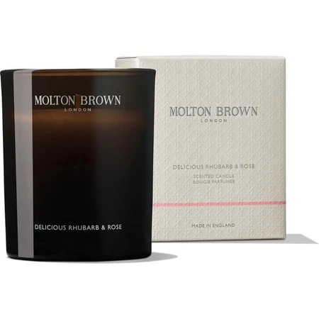 Molton brown Delicious rhubarb &amp; rose - single wick candle 190 g
