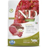 Farmina N&amp;d quinoa urinary duck, quinoa, bosbes & kamille - volledig kattenvoer voor volwassen katten voor de urinewegen 300 gr.