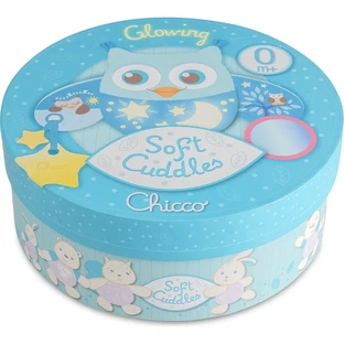 Chicco crib panel owl light blue