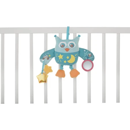 Chicco crib panel owl light blue