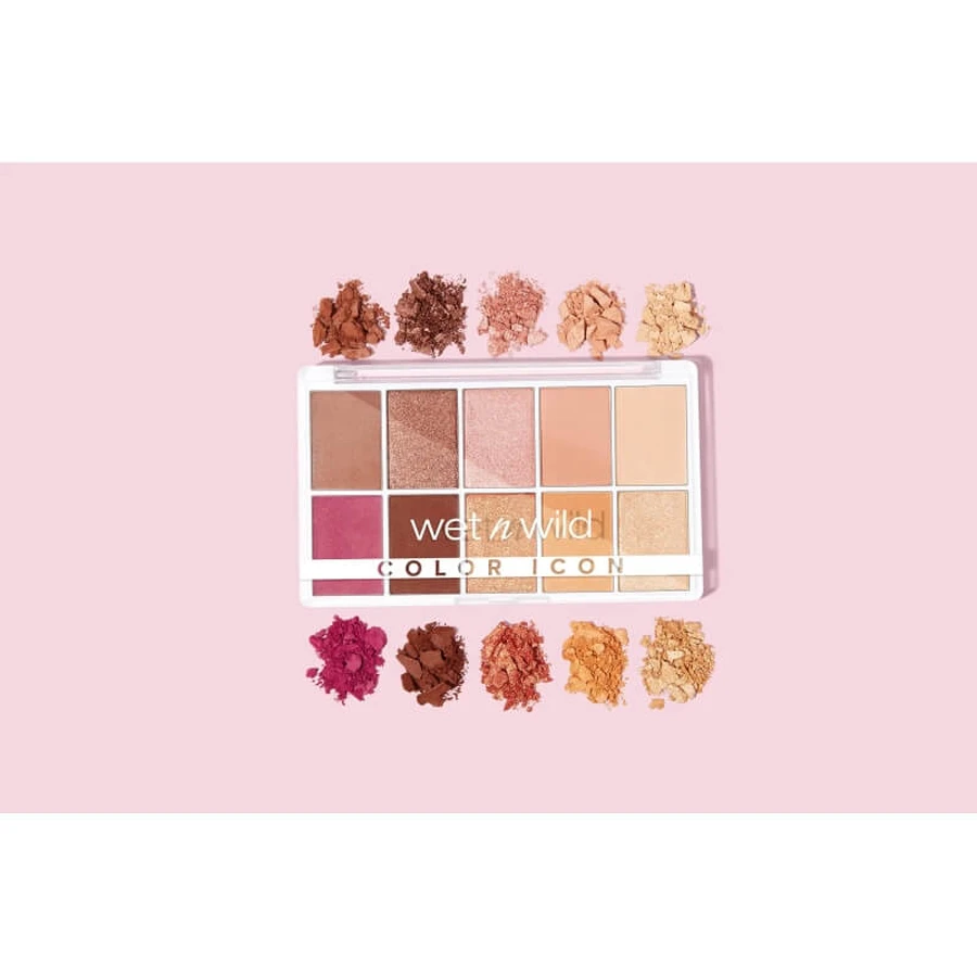 Wet n wild Color icon 10-pan shadow palette - eyeshadows no. 4074e heart &amp; sol