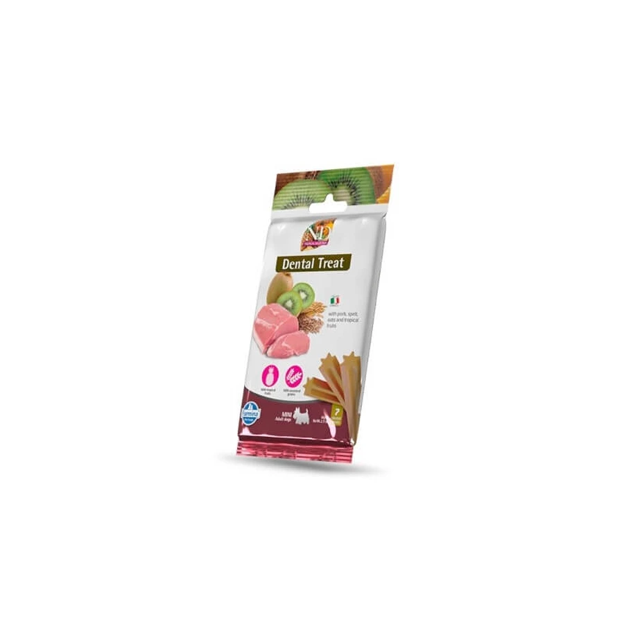 Farmina N&amp;d dental treat tropical selection mini pig - aanvullende voeding voor honden 60 gr