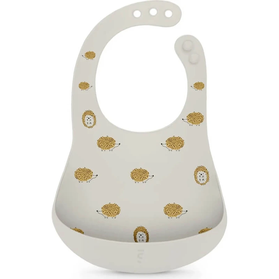 Suavinex selection color essence 4m+ - 2 silicone bibs - mango