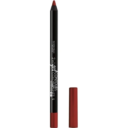 Deborah 2 en 1 gel contorno&amp;color - lápiz de labios - resistente al agua - no. 07 true red